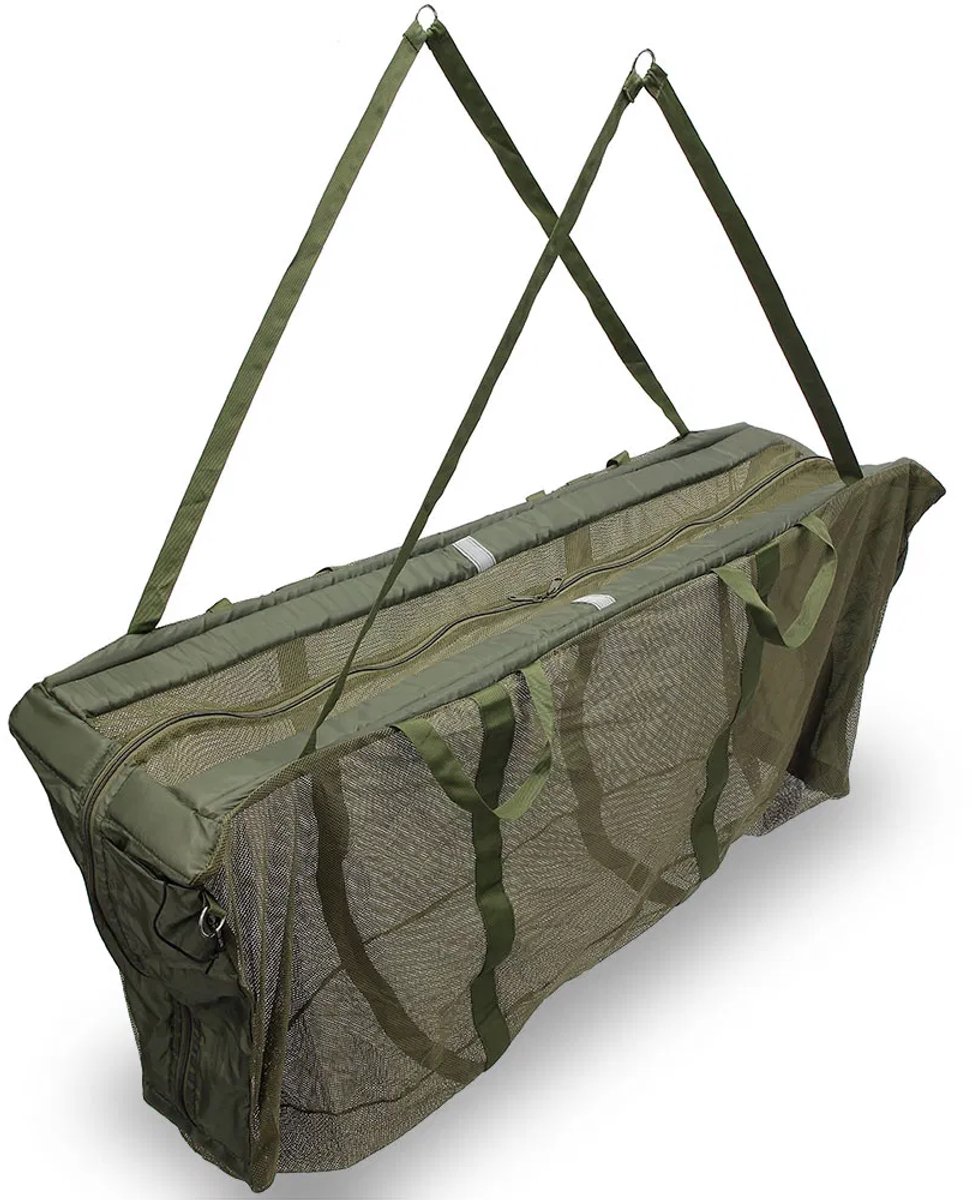 NGT Angling Pursuits F1 Flotation Sling & Retaining System – Drijvende weegsling met opbergsysteem + tas