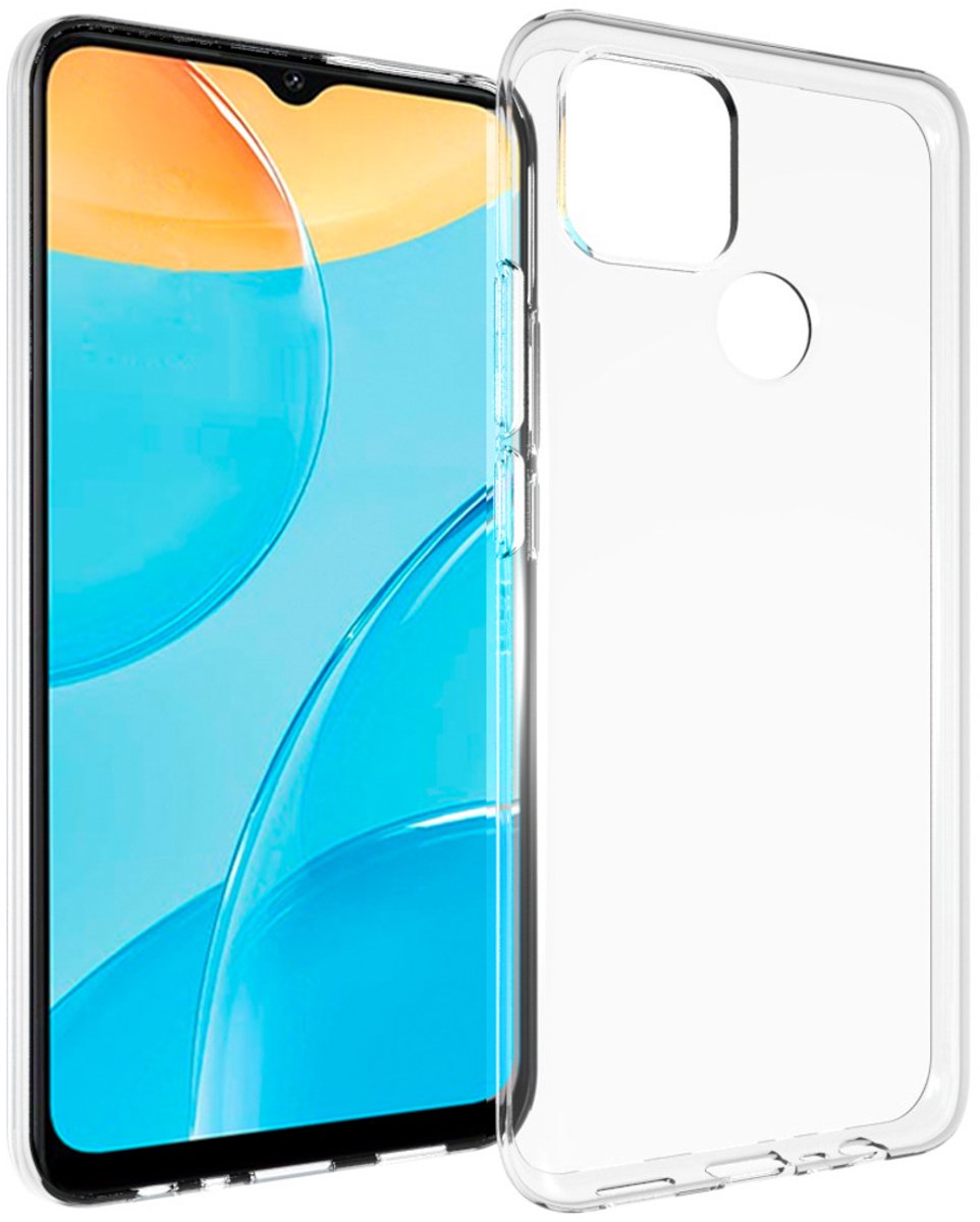 Accezz Hoesje - Geschikt voor Oppo A15 - Clear Backcover - Transparant