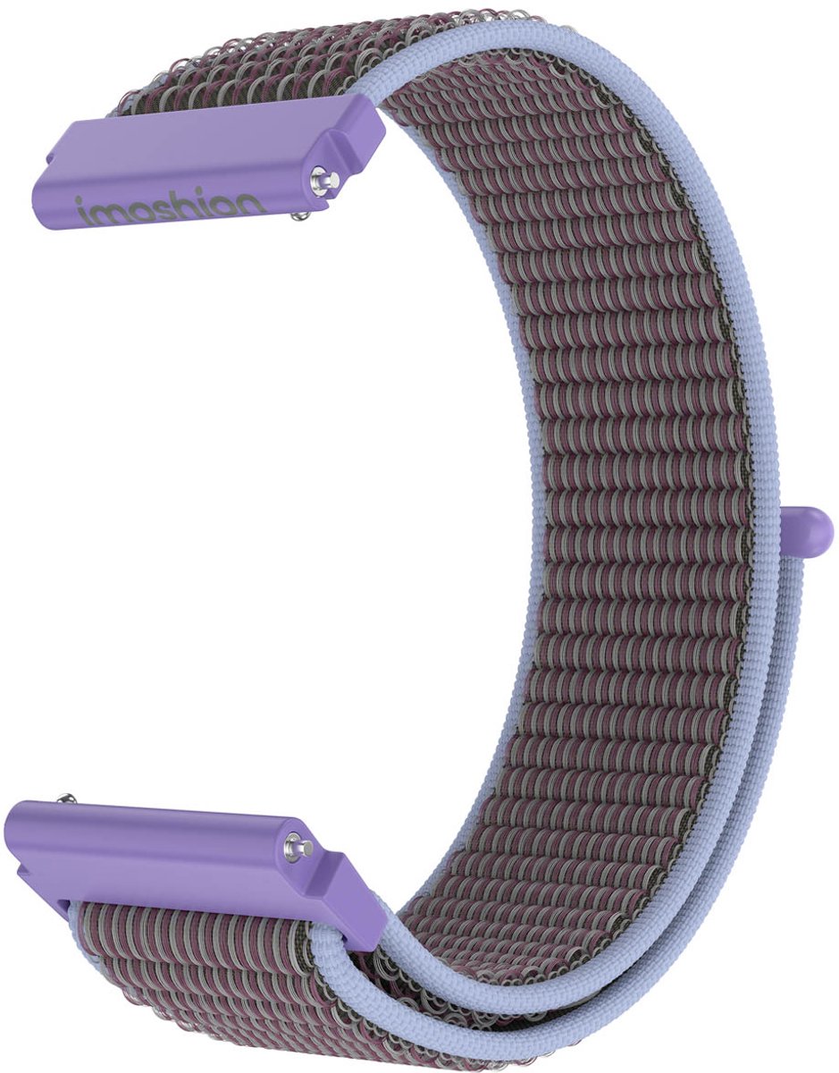 imoshion Nylon bandje - Universeel 22 mm aansluiting - Lila