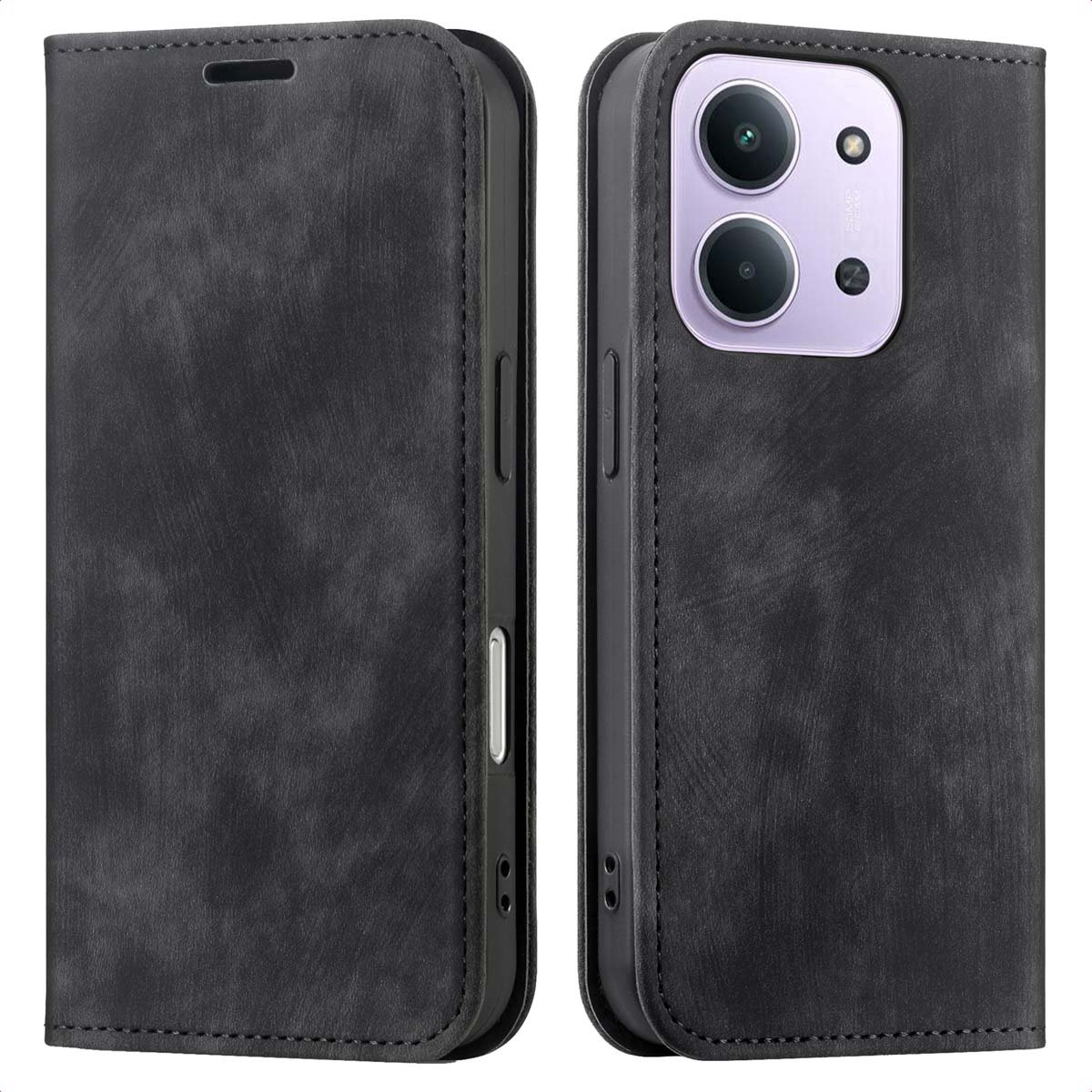 imoshion Hoesje - Geschikt voor Xiaomi Redmi 15C (5G) - Slim Bookcase - Zwart