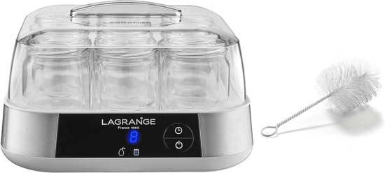 Yoghurtmaker met 9 glazen potten, programmeerbaar tot 15 uur, met automatische uitschakeling — afbeelding 5