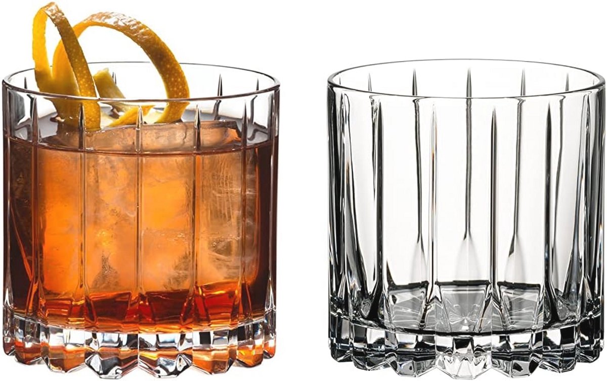 Speciaal Drinkglas voor Rotsen - 10 oz - Set van 2 Vaatwasmachinebestendig