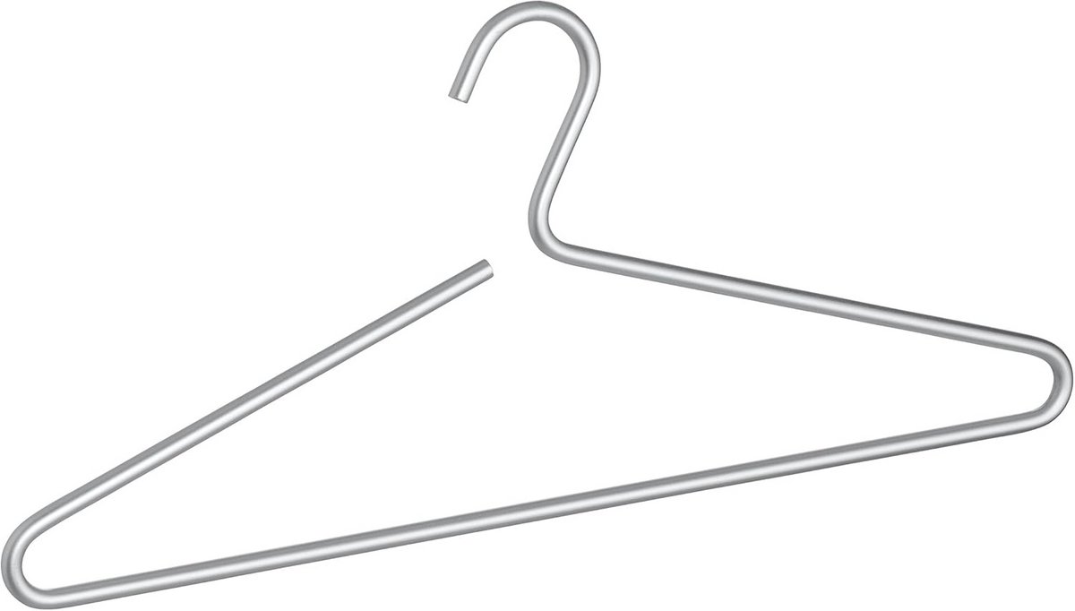 Aluminium Kleerhanger Lux Zwart