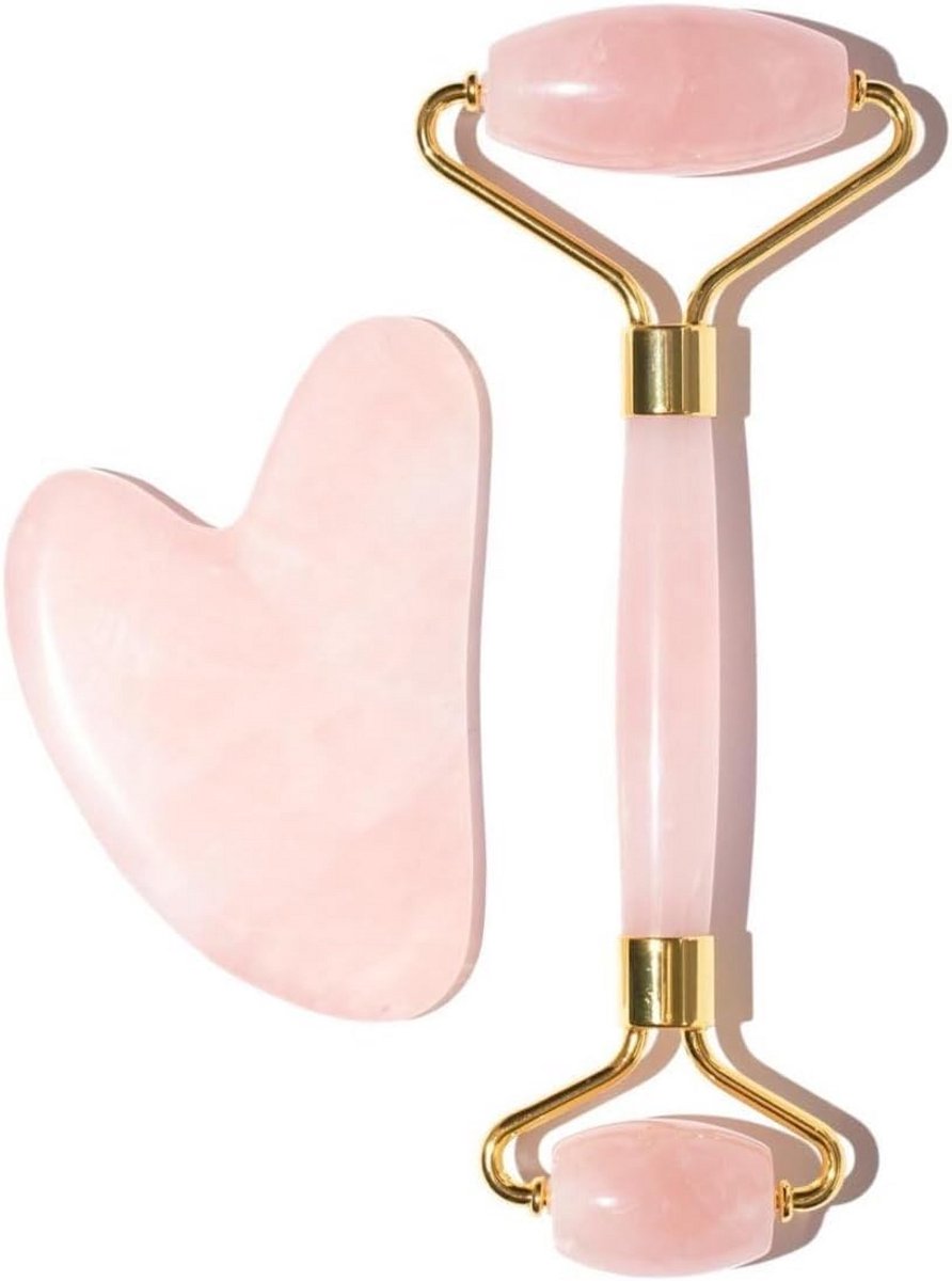 Gua Sha Stenen Gezicht Massageset voor Bindweefselmassage en Ontspanning