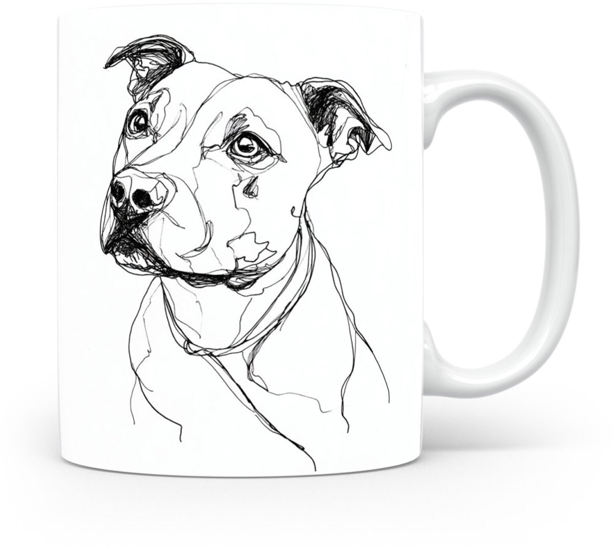 Beker Staffordshire Bull Terrier