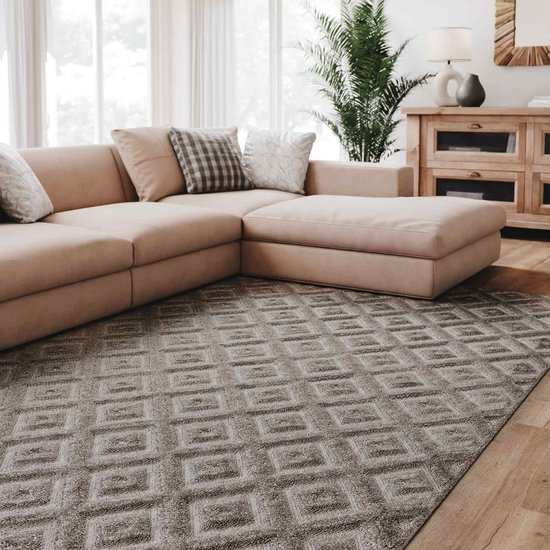 Ronde Vloerkleed Rood 120 cm - Antislip, Wasbaar en Zacht Kleed voor de