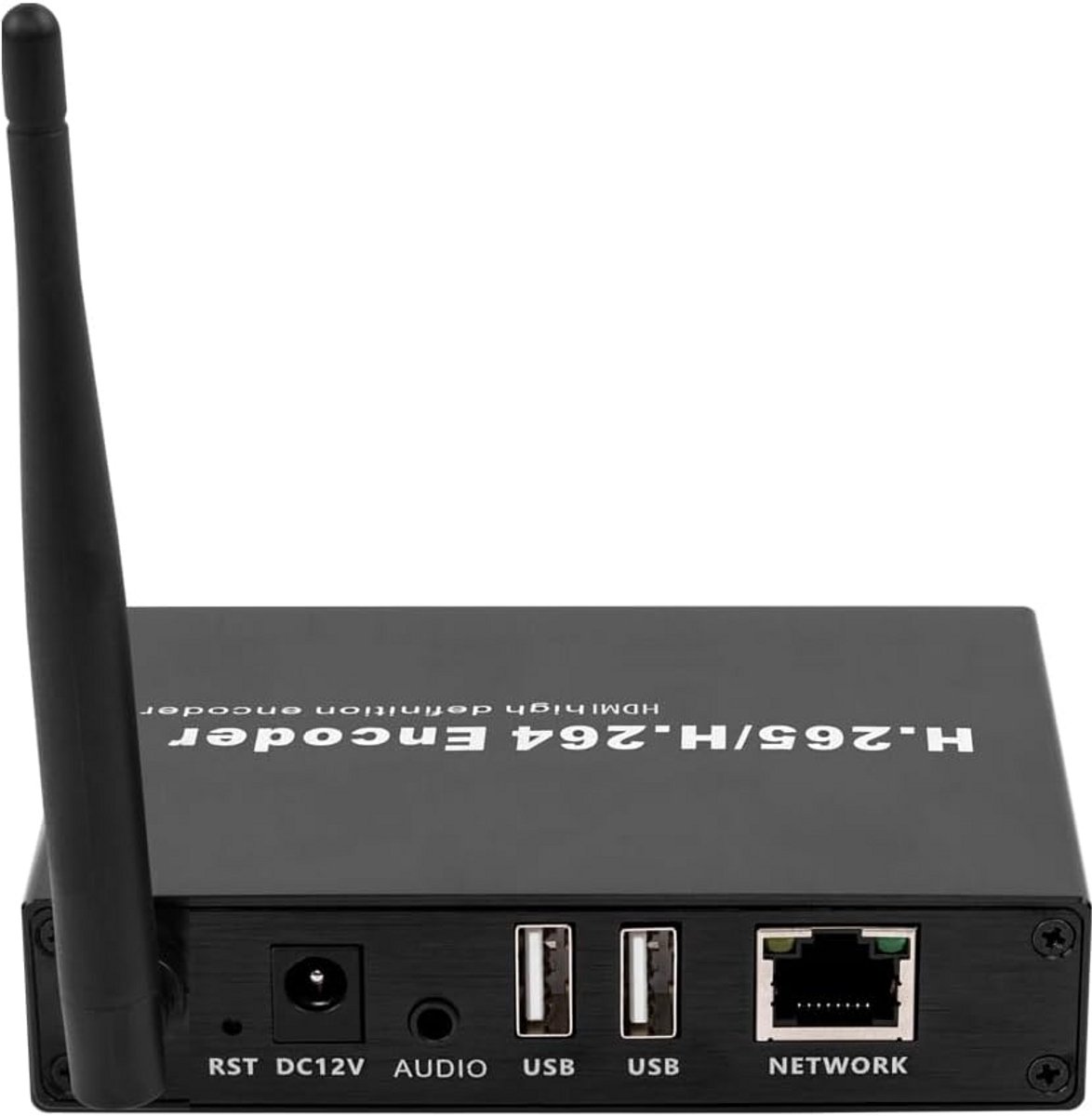 4K HDMI Video Encoder met WiFi, Loopout en Dubbele USB 2.0 voor Live Streaming en Opname