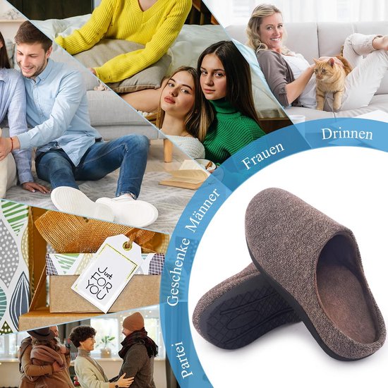 Pantoffels voor heren – warme en comfortabele sloffen | Atlas For Men
