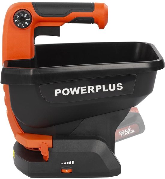 Powerplus Dual power Handstrooier POWDPG8080 - Handstrooier op batterijen van 20 V, Tuingereedschap van Merkloos	 — afbeelding 2