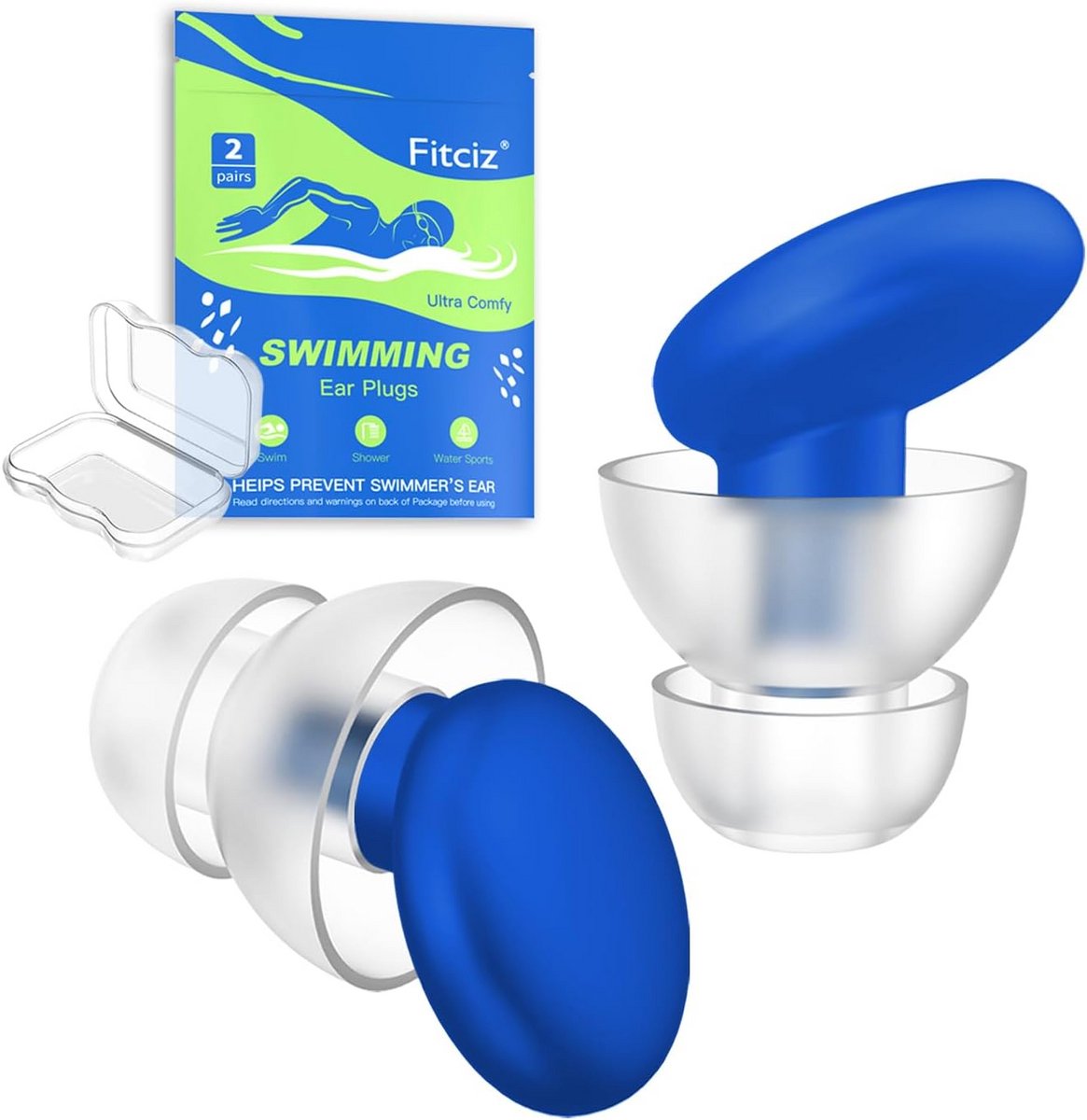 Waterdichte Oordoppen voor Zwemmen voor Kinderen (8+) – Comfortabel en Herbruikbaar Siliconen