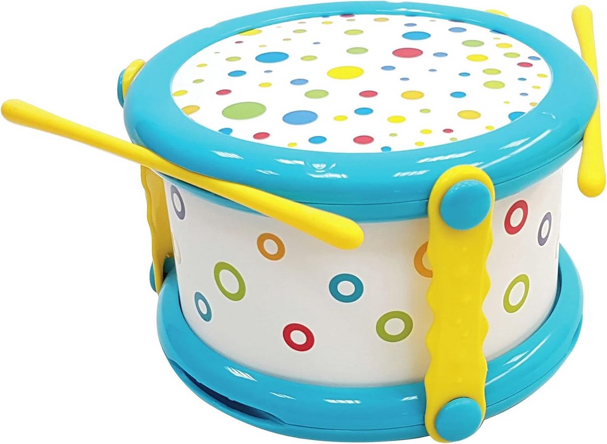 Eerste Trommel met Drumstokken - Hoge Kwaliteit en Lichtgewicht Kinderspeelgoed