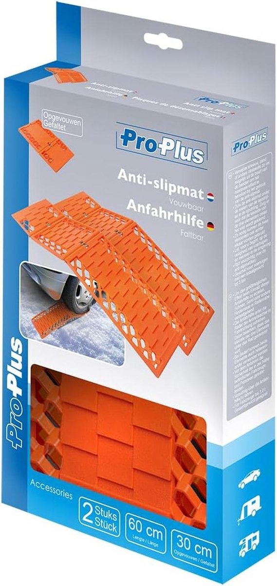 Opvouwbare Oprijhulp Set - 2 Stuks