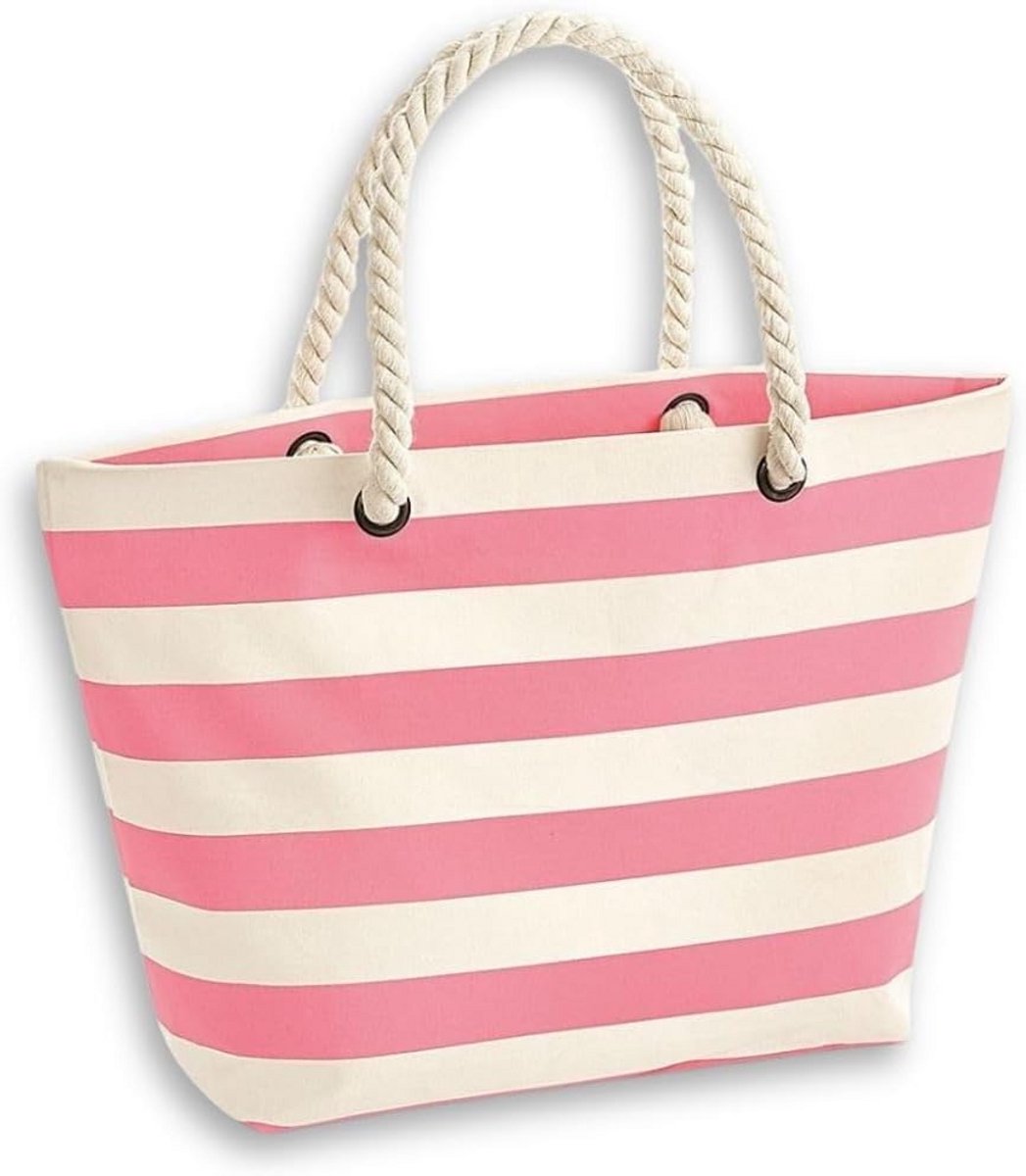 Grote Canvas Strandtas Dames Shopper Katoen Draagtas