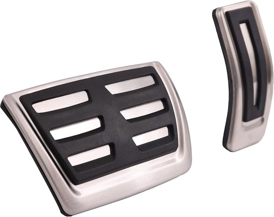 Set Antislip Pedalen Covers voor Automaten - RVS en Rubber van Merkloos — afbeelding 4
