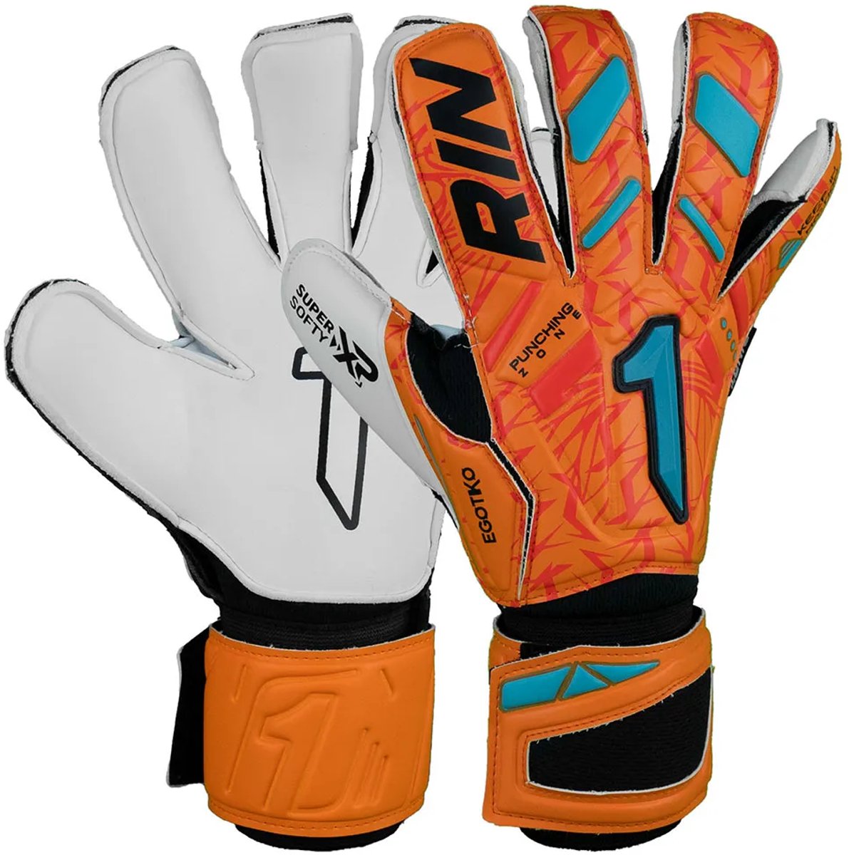 Rinat Egotiko Vengador Prime Keepershandschoenen Oranje 8