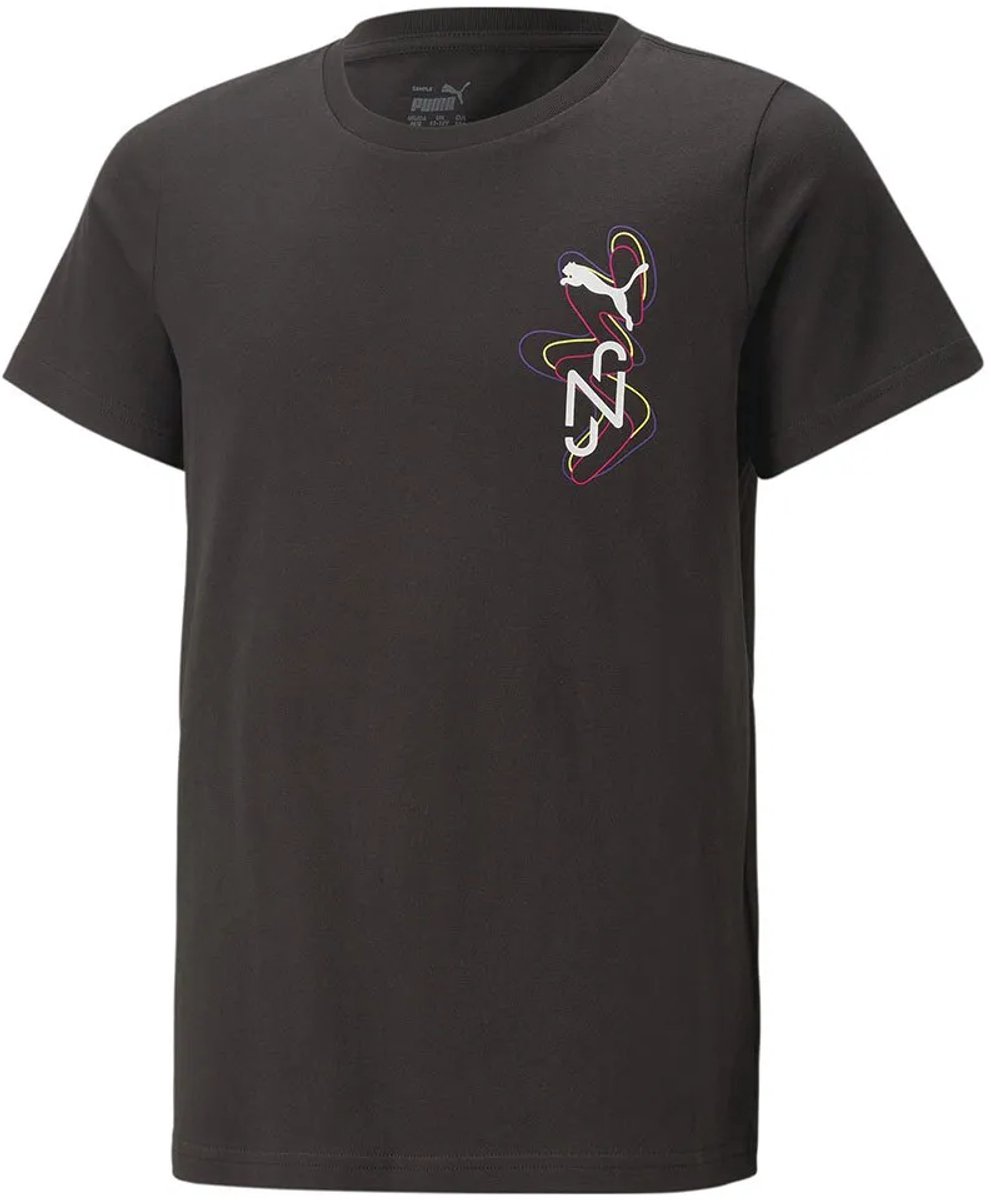 Puma Neymar Creativity T-shirt Met Korte Mouwen Zwart 9-10 Years Jongens