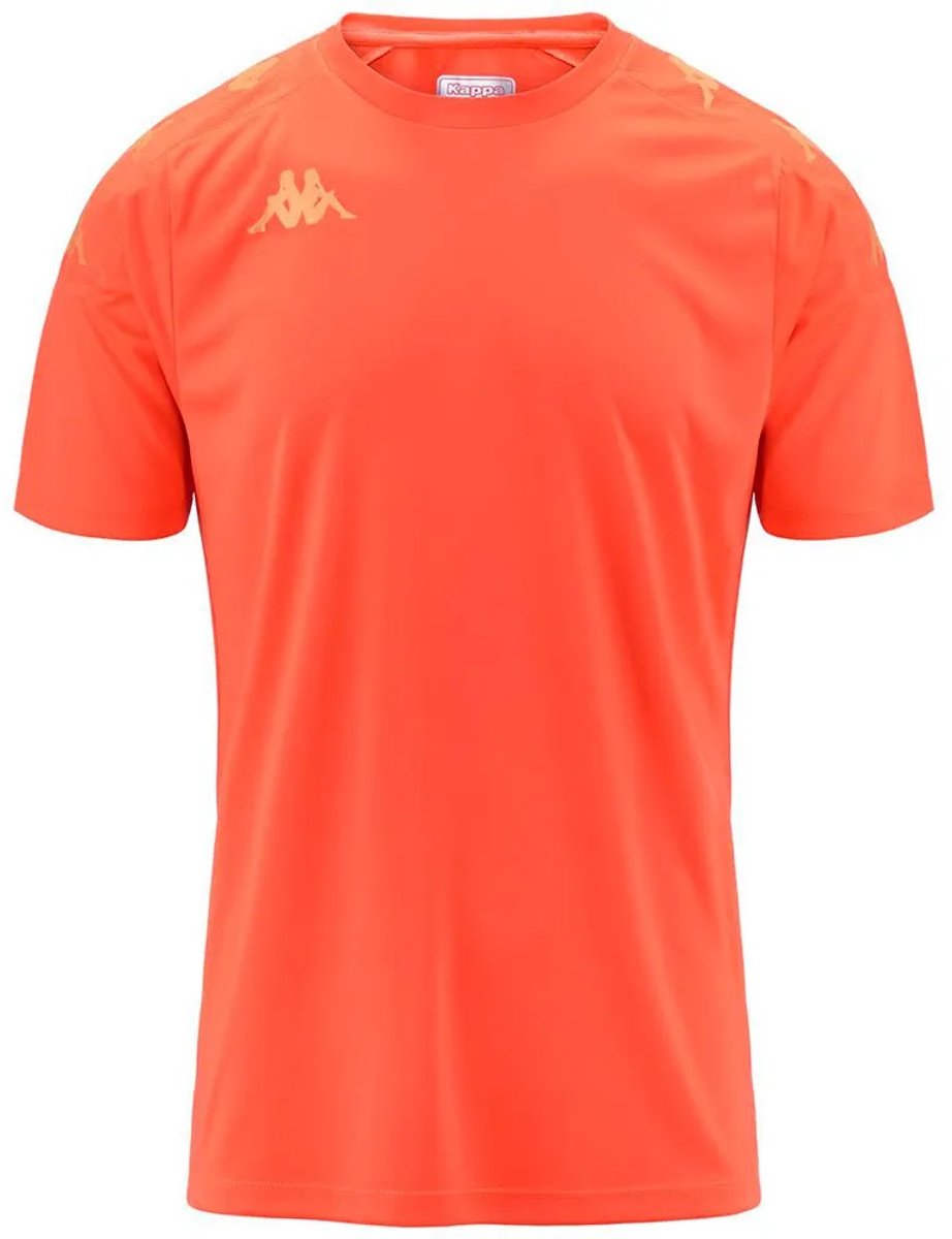 Kappa Gianto T-shirt Met Korte Mouwen Oranje L Man