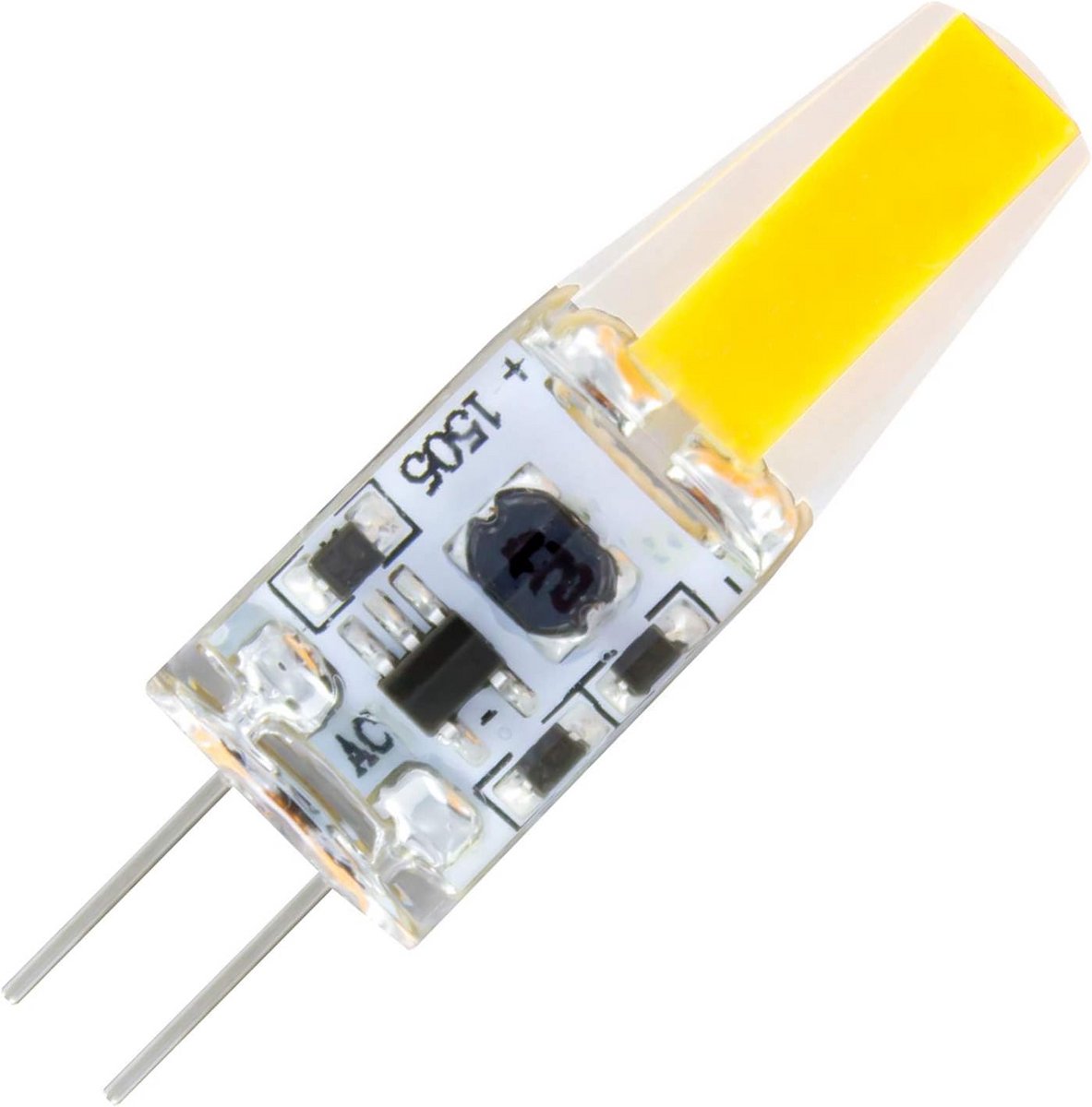 G4 LED capsule 1,1W 12V warmwit 2700K 100 lumen niet dimbaar met siliconen buitenkant