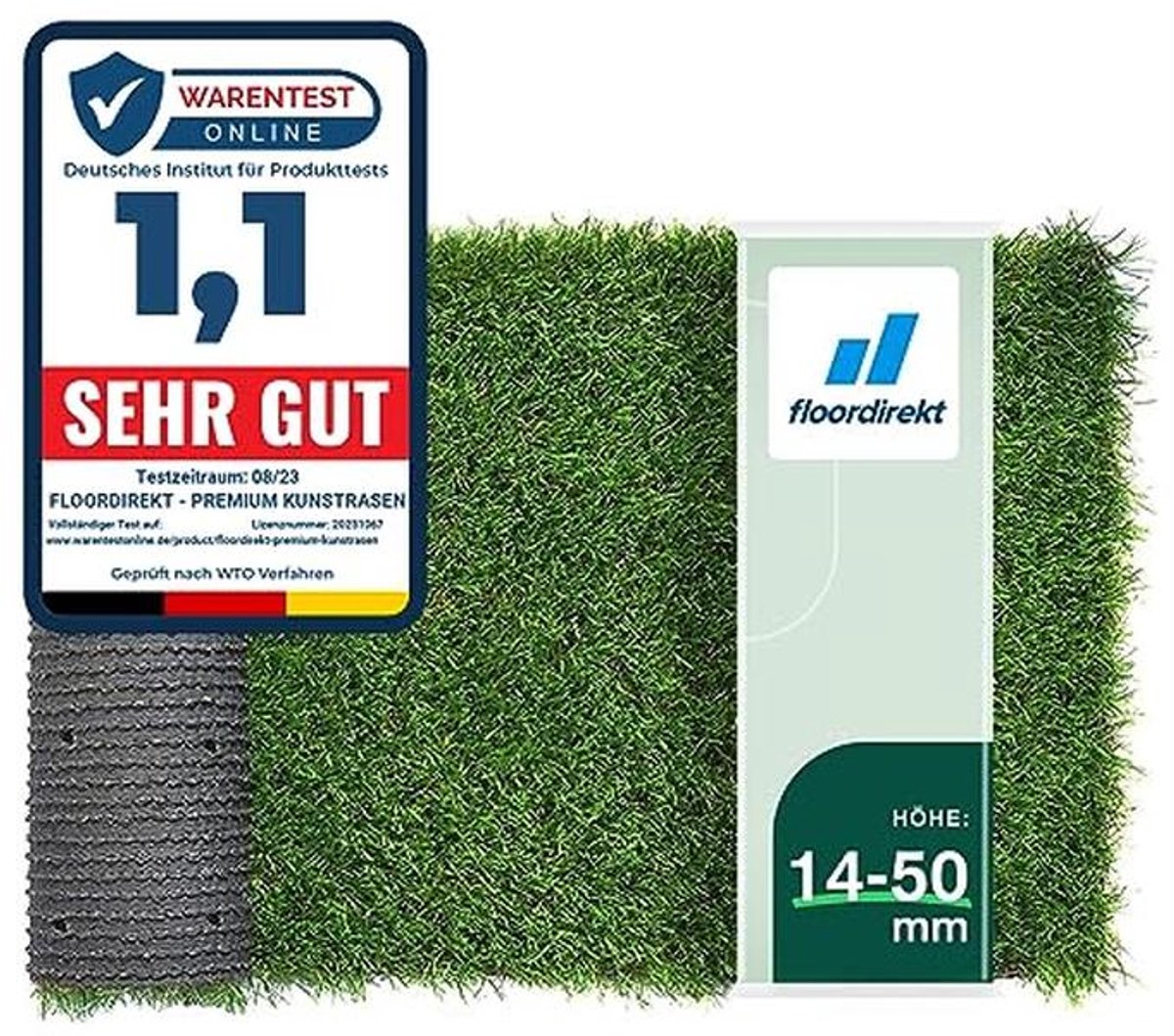 Kunstgras Tapijt voor Tuin, Balkon en Patio - Diverse Modellen, Maten & Diktes