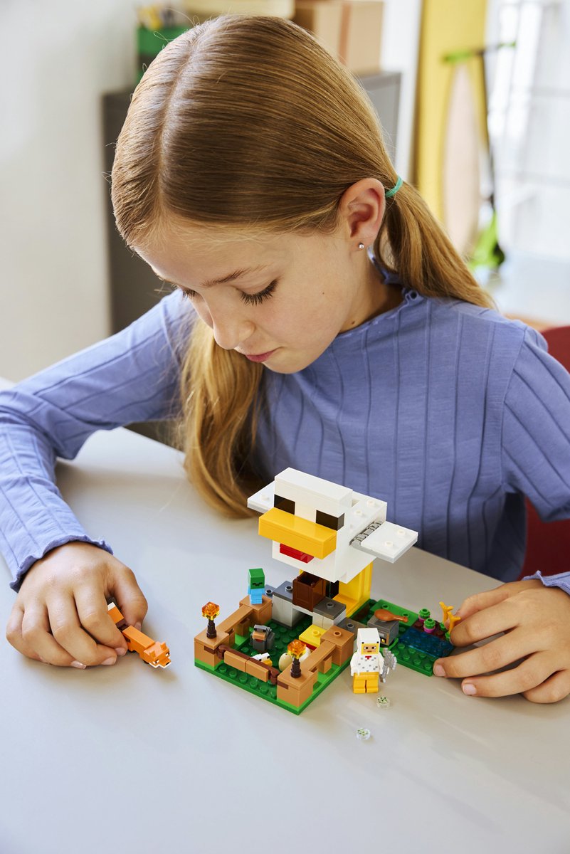 LEGO Minecraft Kippenboerderij Dieren Speelgoed voor Kinderen - 21585 — afbeelding 14