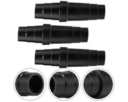 3 Stofzuigeraccessoires Meerlaagse connector Puntige connector Stofblikconnector Accessoire-interface Converteradapter