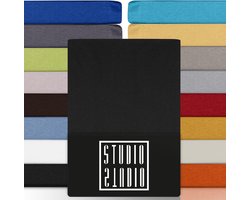 Fitted sheet 180x200 cm - 200x200 cm, 100% katoen, bed op maat, antraciet