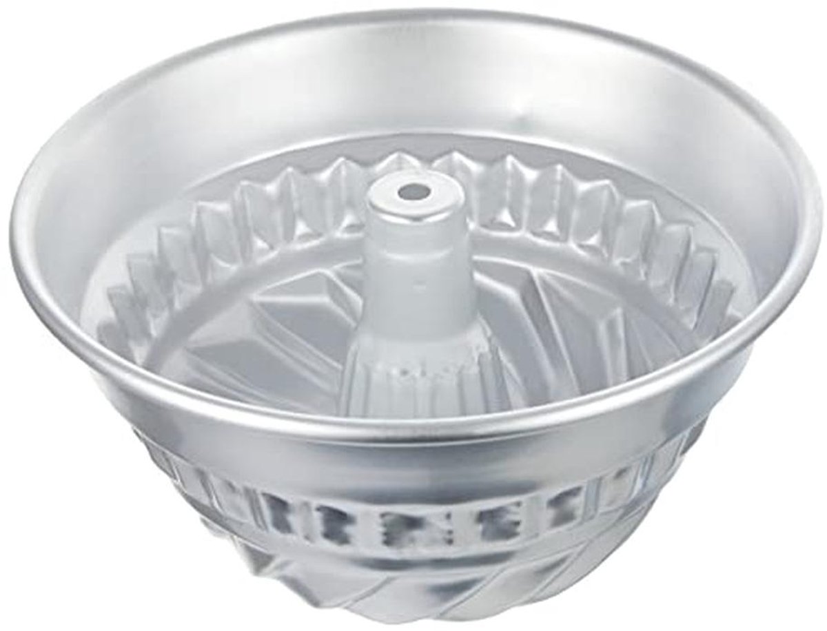Aluminium Pasteria en Pizza-bakvorm met Buis, 22 x 22 x 11 cm