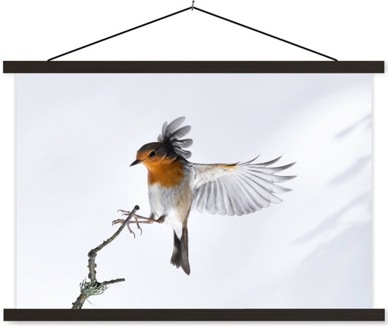 Affiche textielposter gros plan lattes noires 150x100 cm - Tirage photo sur plaque scolaire (décoration murale salon / chambre)