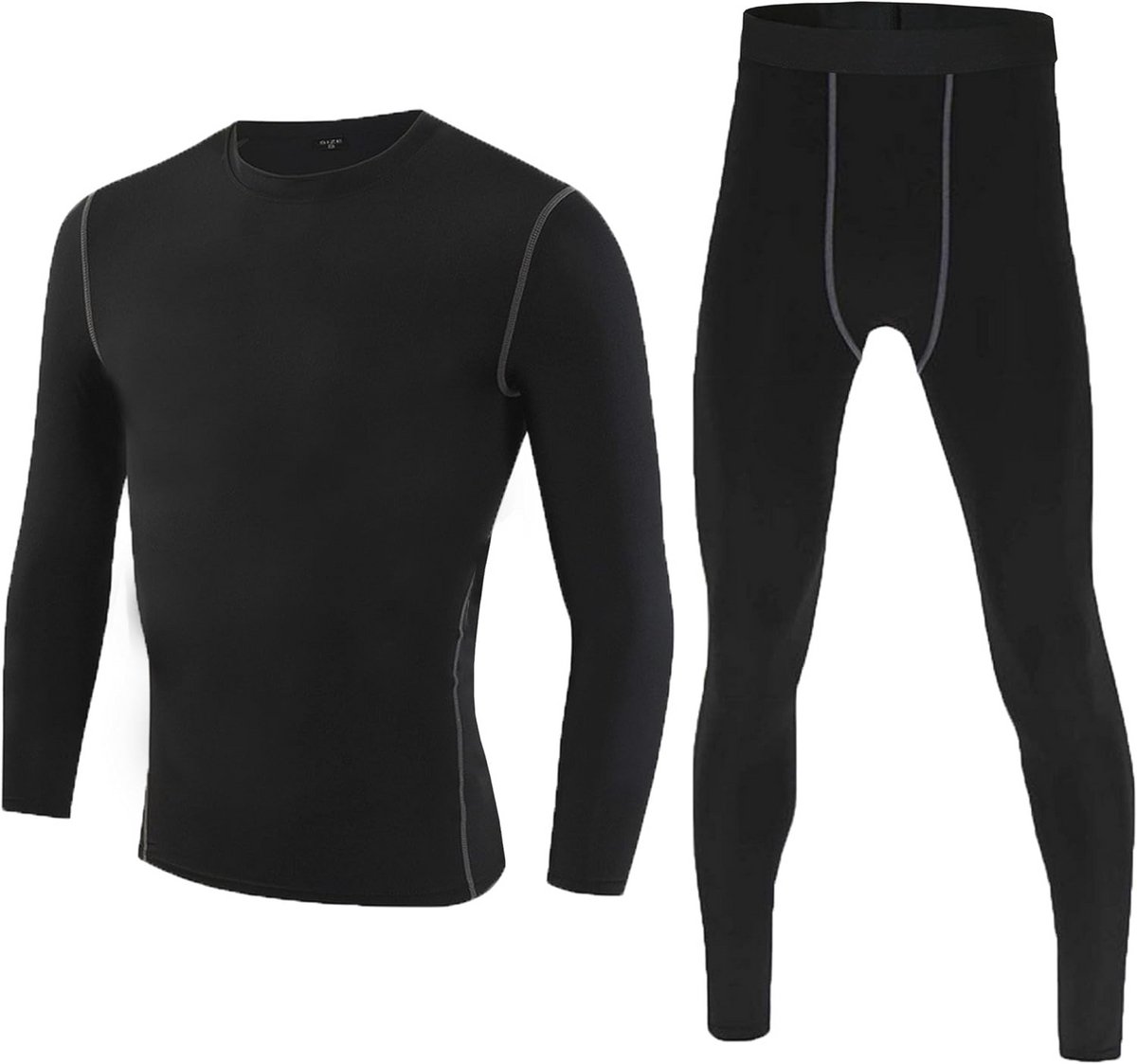 Thermisch Ondergoed Set Jongens - Lange Mouw Top en Lange Broek voor Sport