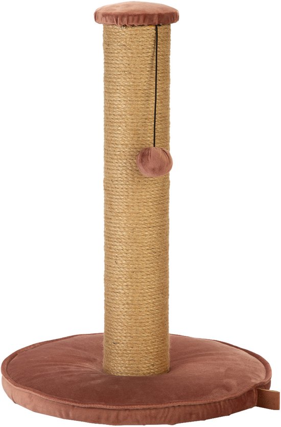 Designed by Lotte Yenna - Arbre à chat - Rose - 41x41x70 cm