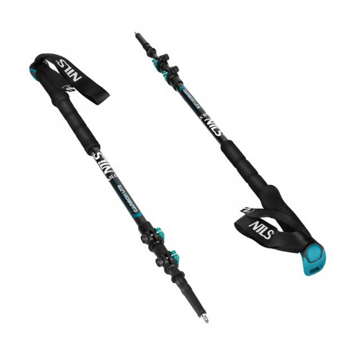 Nils TK8607 Carbon Trekkingstokken - Verstelbaar & Lichtgewicht