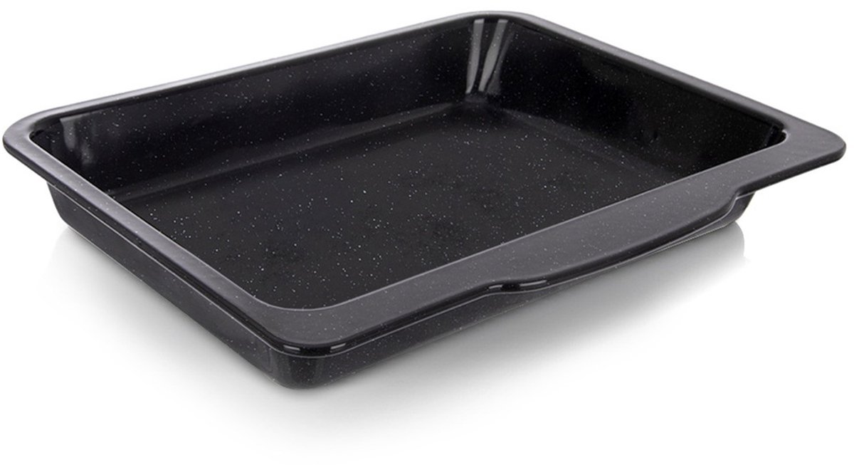 Bakplaat Geëmailleerd Rechthoekige Diep 40x35,5x5 cm - voor Bakken - voor De Oven