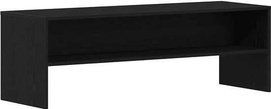 Unité de télévision | Meuble TV | Meuble TV | Meuble TV 120x40x40 cm en panneaux de particules couleur chêne noir