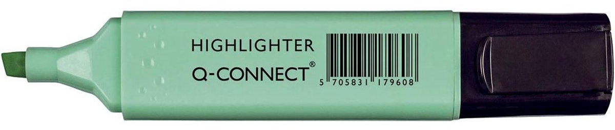 Q-CONNECT markeerstift pastel | blauw