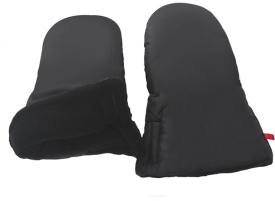 Stroller Handschoenen - Dik & Warm - Waterdicht - Universeel voor Buggy & Wandelenwagen - Ouders & Verzorgers - Zwart - 1 Paar van Alecto — afbeelding 5