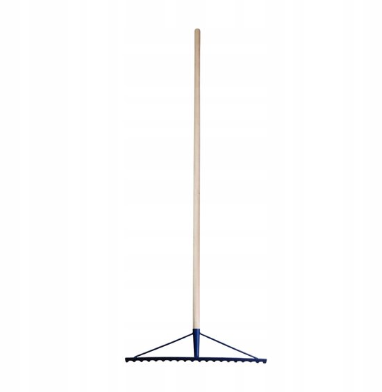 Metalen hark met 20 tanden (54 cm) en een staal van 140 cm — afbeelding 2