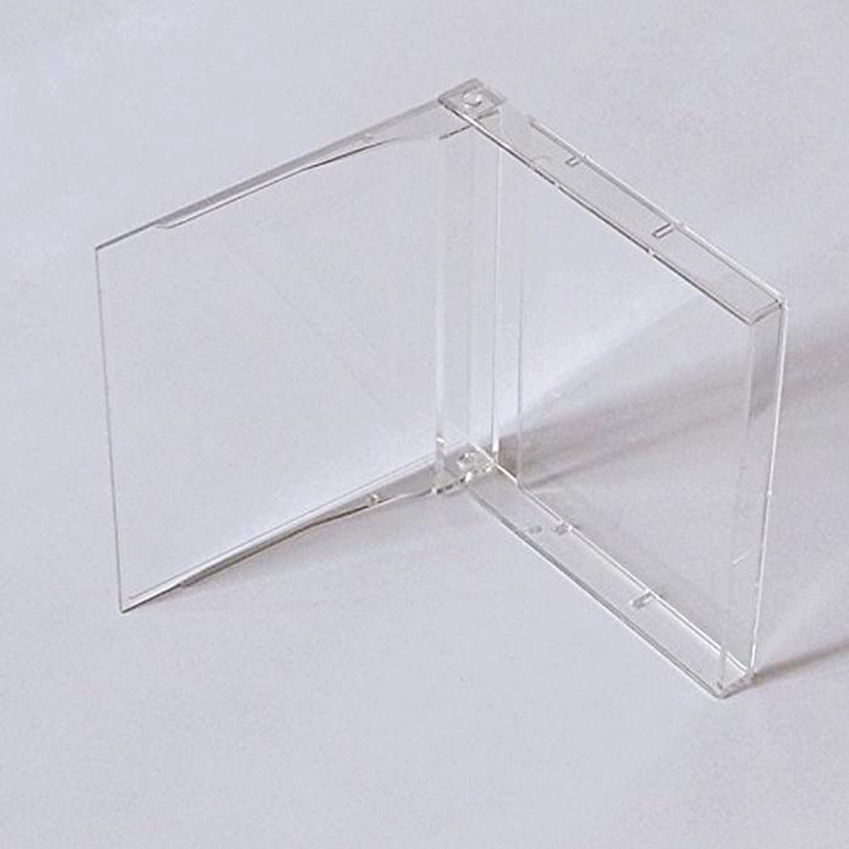 MiniDisc Hoezen Set van 20 - Transparant Kunststof, 64mm x 74mm