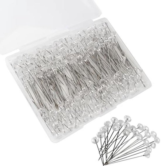 Foto: Diamanten boeketspelden 200 stuks corsage pins 6 5 cm voor bruiloft decoratie en diy craft