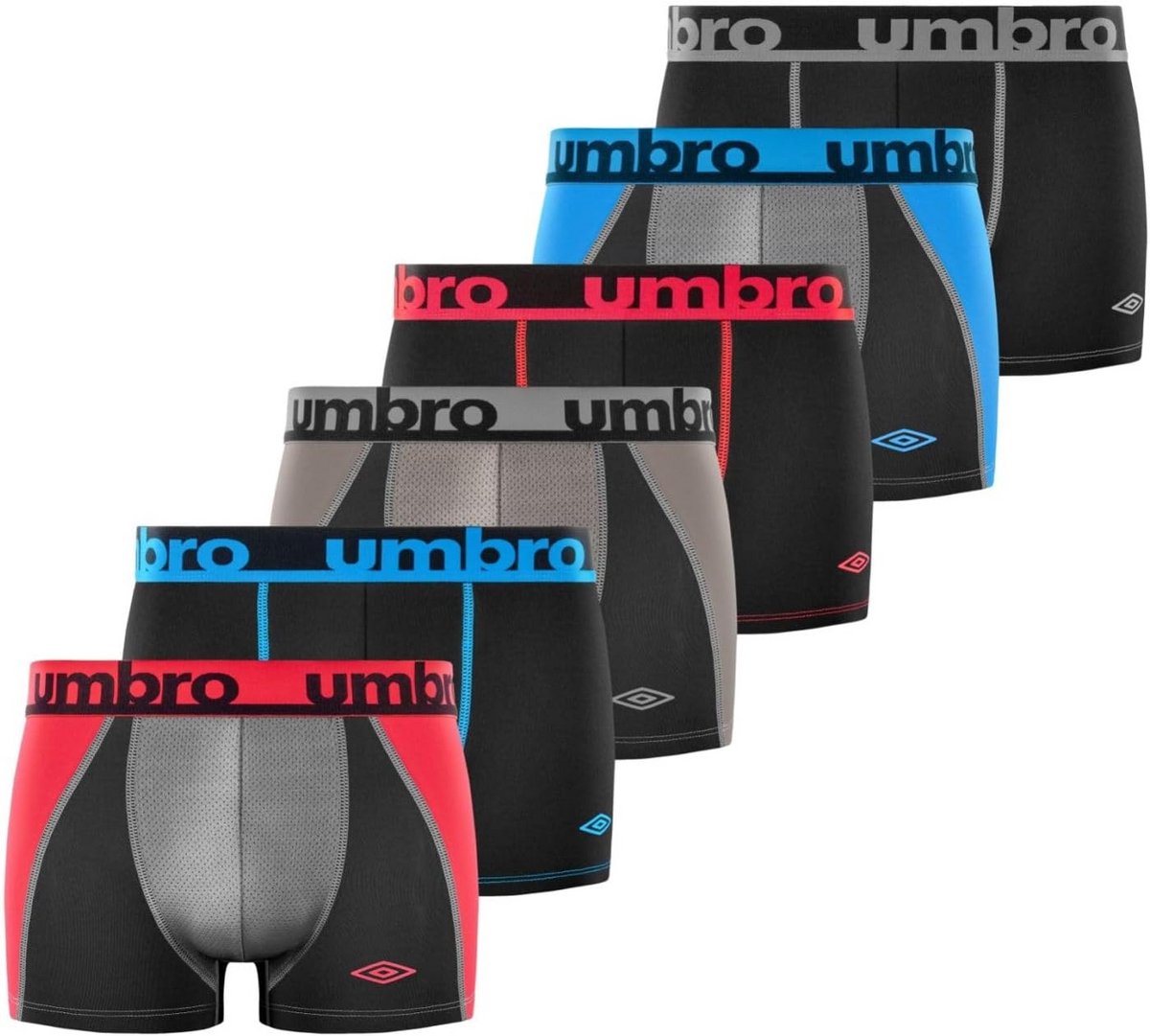 Heren Boxershorts 6-Pack - Ademend en Comfortabel Katoen Ondergoed