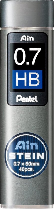 Pentel vulpotlood vulling 0,5 mm HB (12 vullingen