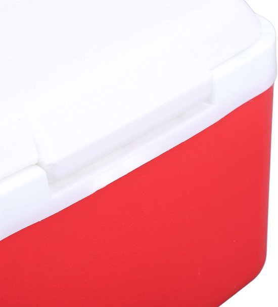 Geïsoleerde Draagbare Koelbox - Draagbare Koelbox 5L - Warm en Koel - Kunststof Koelbox - Gemakkelijk Schoon te Maken - Stevige Handgreep - Picknickkoelbox - Harde Koelbox - Grote Capaciteit - Geurloos - Blauw — afbeelding 2
