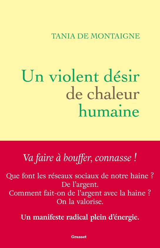 Un violent désir de chaleur humaine - cover