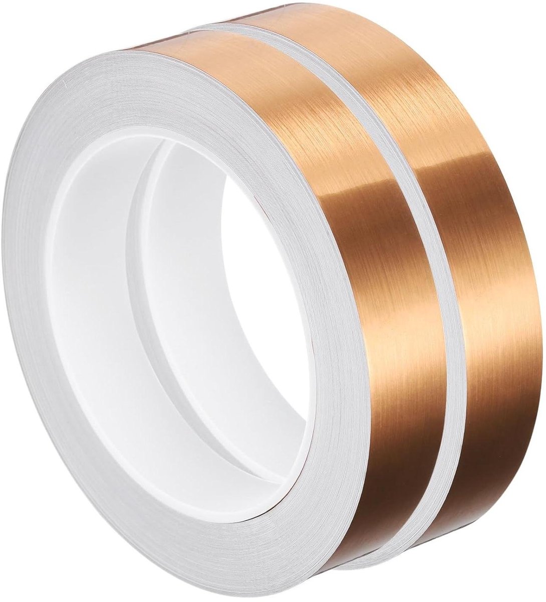 Allecta - Zelfklevende Vloertegels Roségoud Metallic Spiegeltape - Set van 2 - Waterdichte Naadsticker voor Badkamer en Kast - 1,9 x 20,5 m.