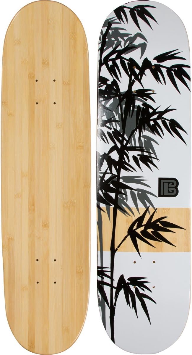 Grafisch Skateboard Deck van Bamboe