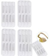 Hielbeschermers - 4 Stuks - Hielkussentjes - Slingback hielclips - Hiel Pijn- Heel Protectors - Schoenriem Siliconen - Sling Schoen Grip - Schoenriem Grip - Anti-Slip Lijm Voorkom Slingbacks - Transparant