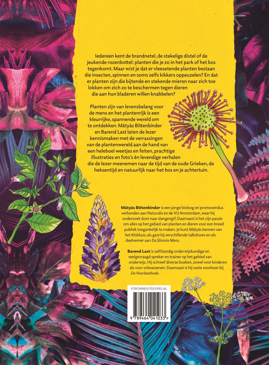 Gevaar in het plantenrijk - back cover