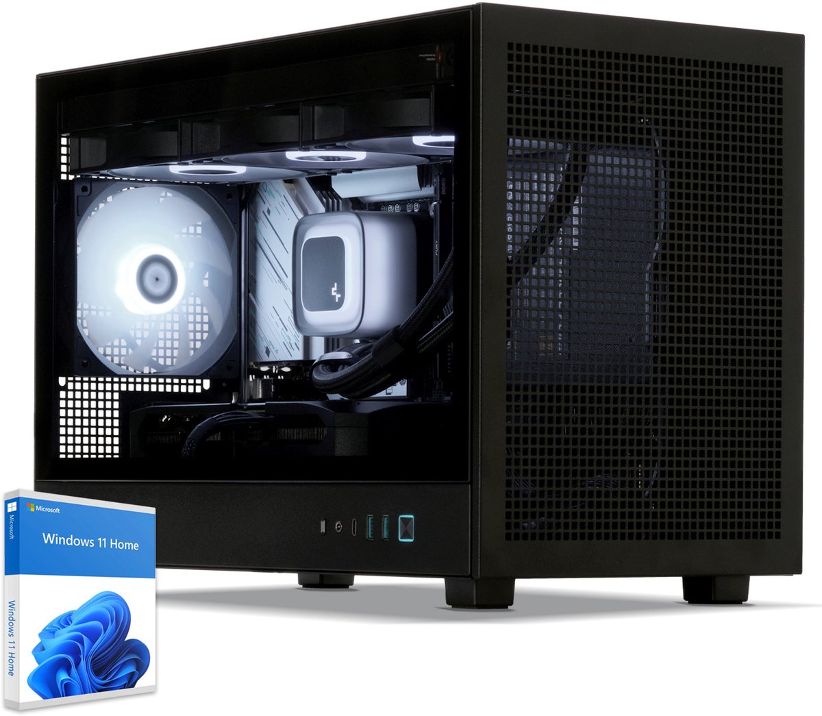 Sedatech Advanced Gaming PC Waterkoeling Extreme • AMD Ryzen 9 9900X 12x 4.4GHz • Geforce RTX5070 • 32Gb DDR5 • 2Tb SSD M.2 • WiFi • Bluetooth, USB C • Windows 11 • Desktop computer
