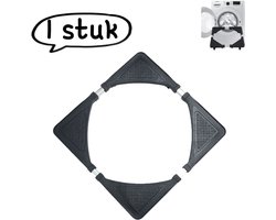 1 stuk - Wasmachine onderstel - Verplaatsbare trommel wasmachine onderstel - In hoogte verstelbare beugel voetkussen opbergrek - Telescopische maat 40-60 cm - Zwart