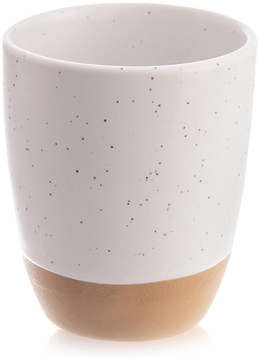 Espresso Mok Keramiek Wit 90 ml - Beker - Koffie - Kop - Koffiebeker - Koffiemok