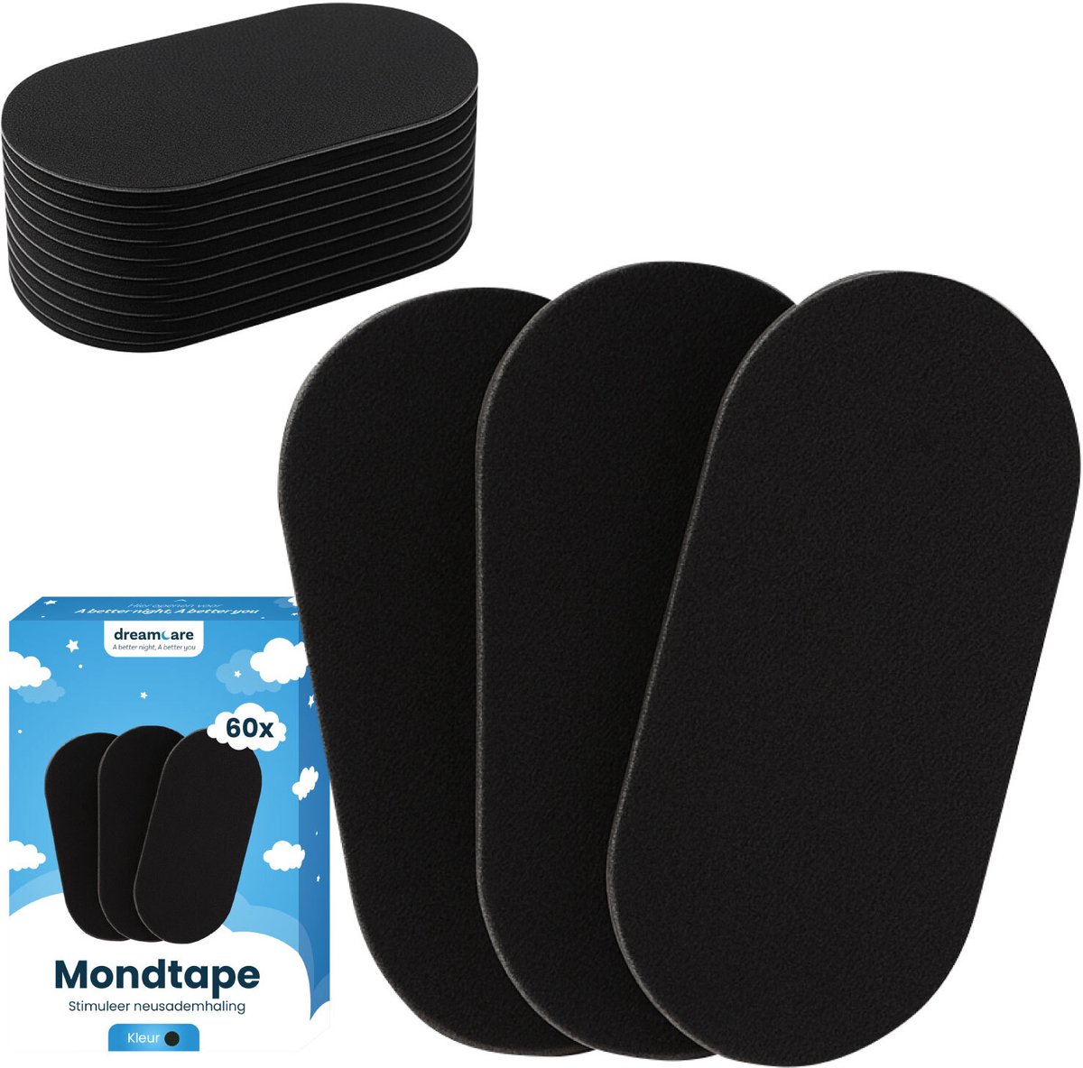 DreamCare Mondtape Calm - Anti Snurk - Mouth Tape - Snurken - Mond Tape - Slaap - Huidvriendelijk - 60 stuks